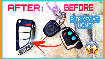 NEW SMART FLIP KEY FOR WAGON-R😱 || NORMAL KEY CONVERT INTO FLIP KEY AT HOME 😍 || MEER SINGH.
