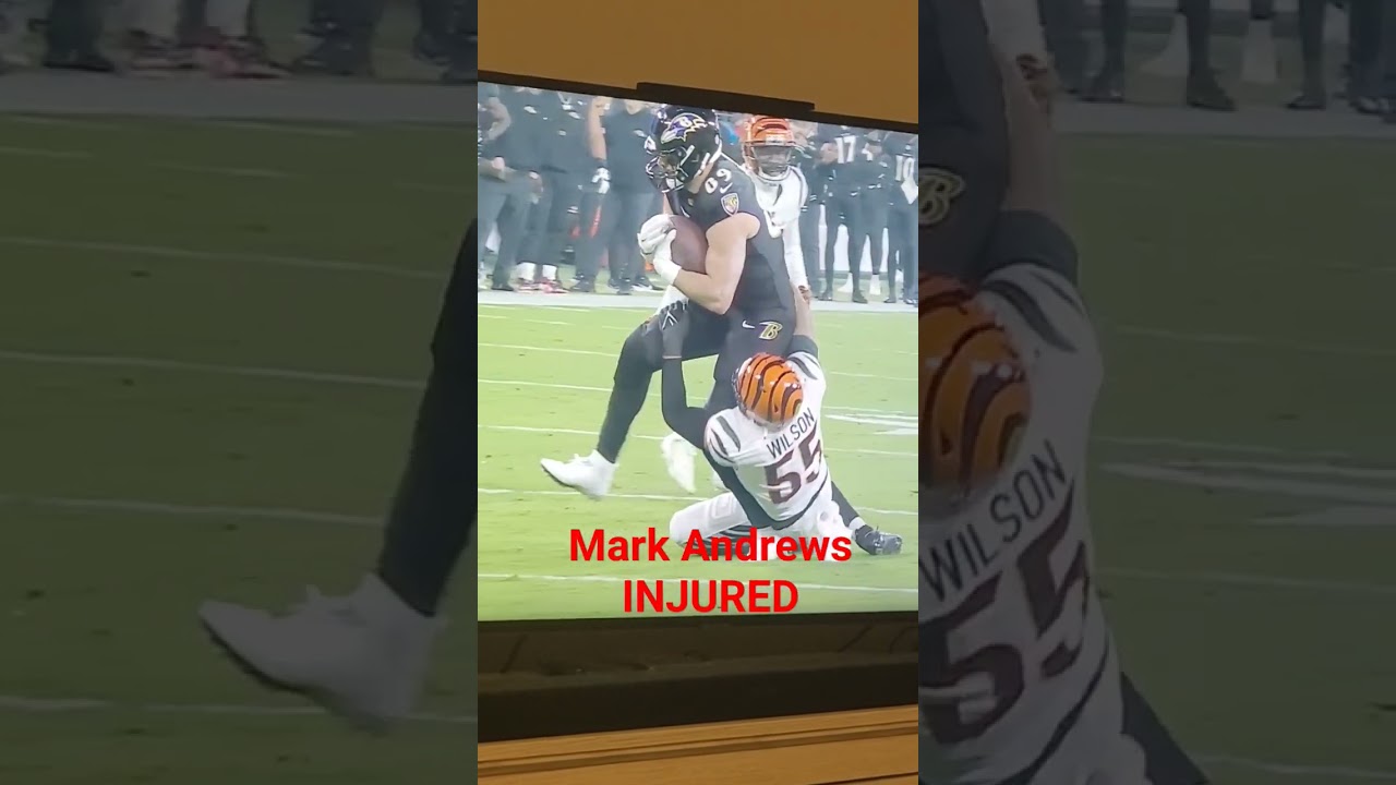 Mark Andrews INJURED on SECOND CATCH!!! 