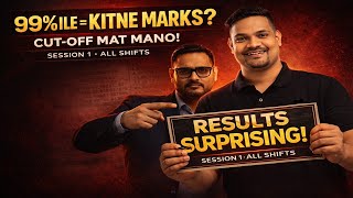 JEE Main 2026 Expected Marks vs Percentile | Session 1 All Shifts Expected Cut-Off Analysis