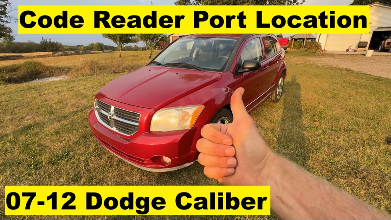 Code Reader Location OBD2 Port Diagnostics Code Reader Location Dodge Caliber 07 08 09 10 11 ...