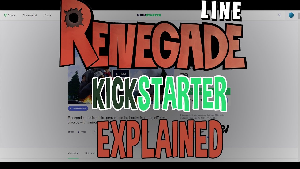 Renegade Line Kickstarter │ Overview │ Explanation