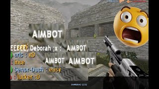 Deagle funny HeadShot! in CS 1.6 |Aztec| pub