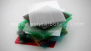 What is hollow polycarbonate sheet ?#polycarbonatesheet #polycarbonate