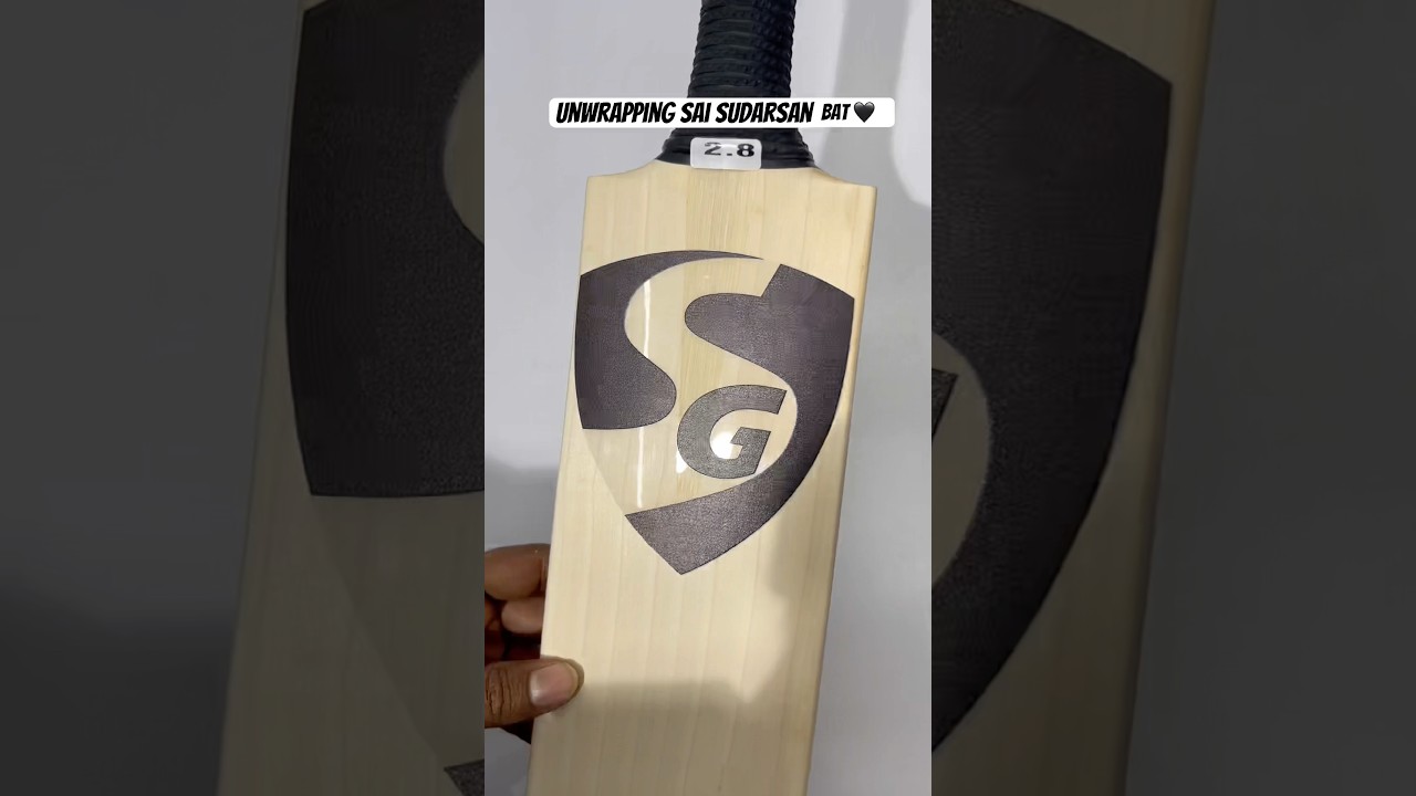 Unwrapping Sai Sudarsan Bat 🖤 
