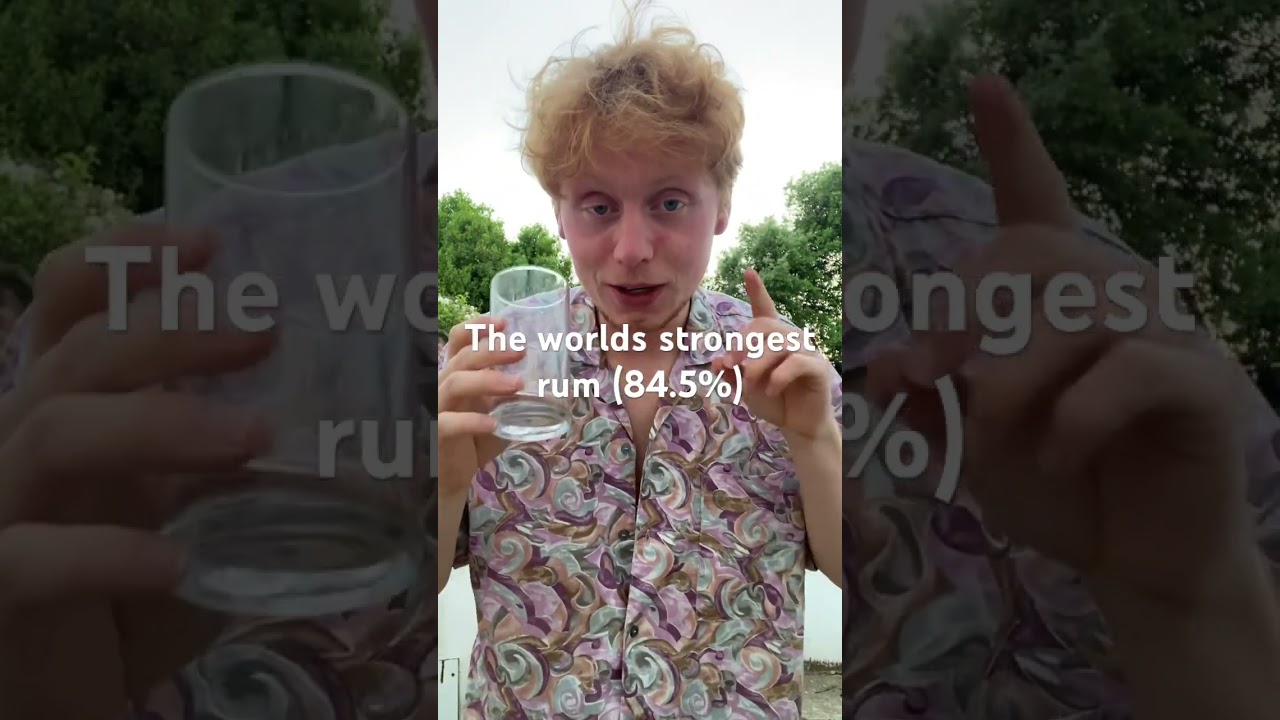 The worlds strongest rum!!  84.5%