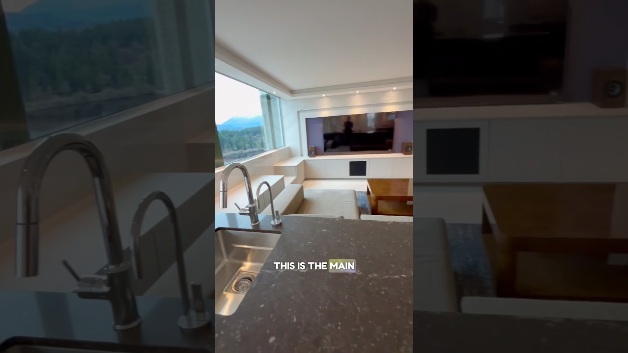 Часть 1/3 - Экскурсия по пентхаусу в Ванкувере: потрясающие виды и просторная жизнь.