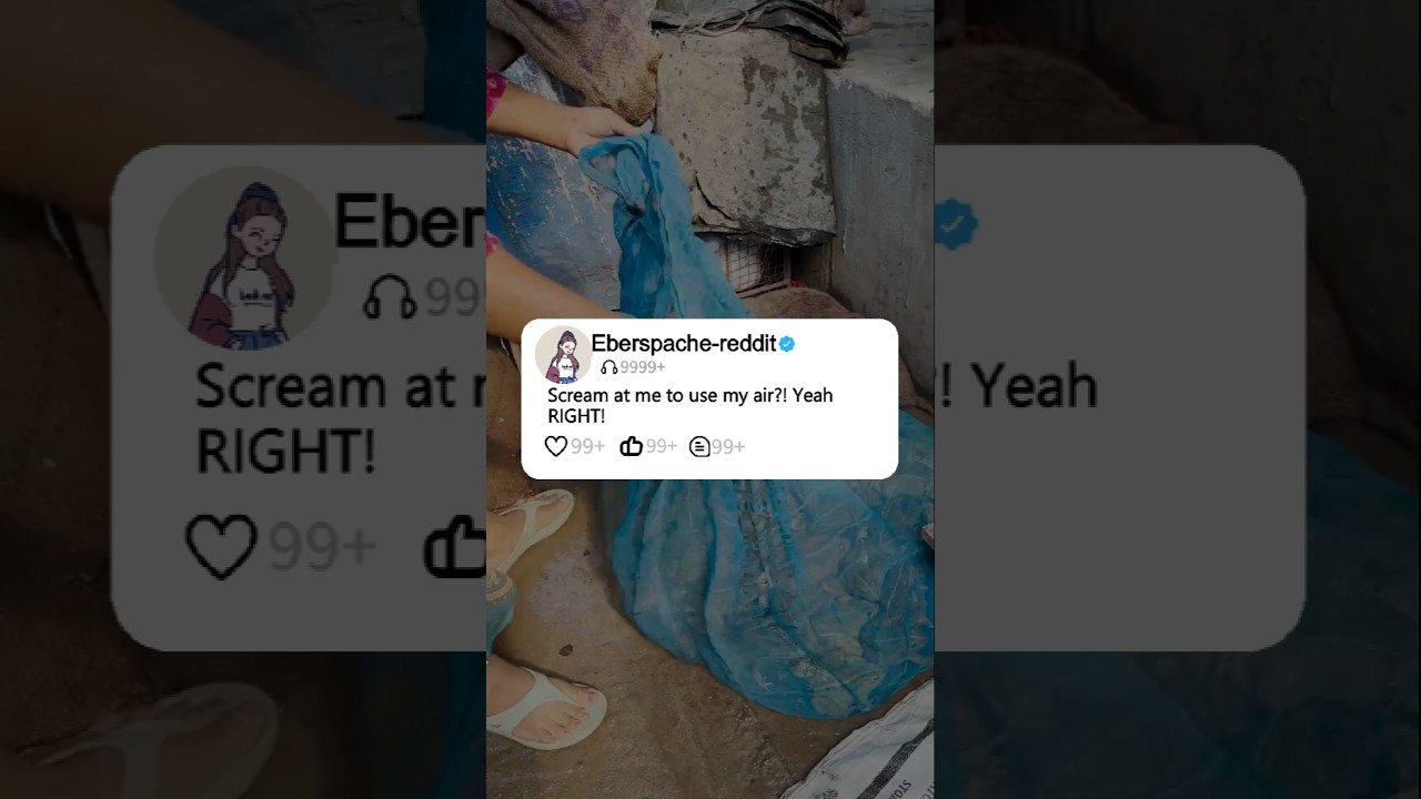 Scream at me to use my air?! YeahRIGHT!