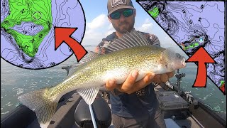 How to FIND Walleyes on a NEW Lake!