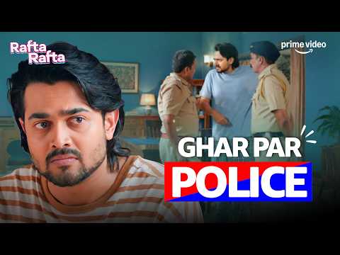 Police का Suspect… Karan Malhotra?! 👀💀 ft. Srishti Rindani | Rafta Rafta | Prime Video