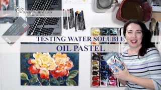 How I Use Water Soluble Oil Pastels – The Artisan Duck