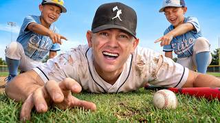 I Tried to Survive a 10U Baseball Practice
