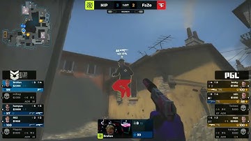 Broky being broky stealing the round Faze vs NIP