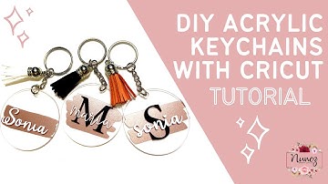 How To Make Acrylic Keychains With Cricut & Canva I Start to Finish DIY Tutorial