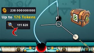 Coins 238 Billion 🙀 Berlin 4 Champion Boxes 1820 Tokens 8 ball pool