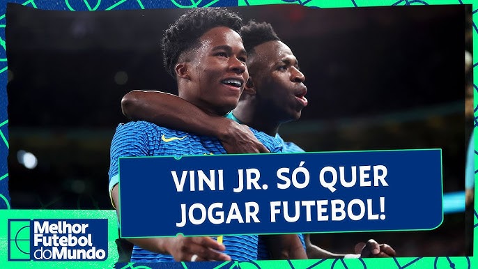 FICO FELIZ QUE EM POUCO TEMPO O ENDRICK VAI JOGAR COMIGO, VINI JR