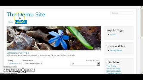 editing and adding from front end in virtuemart