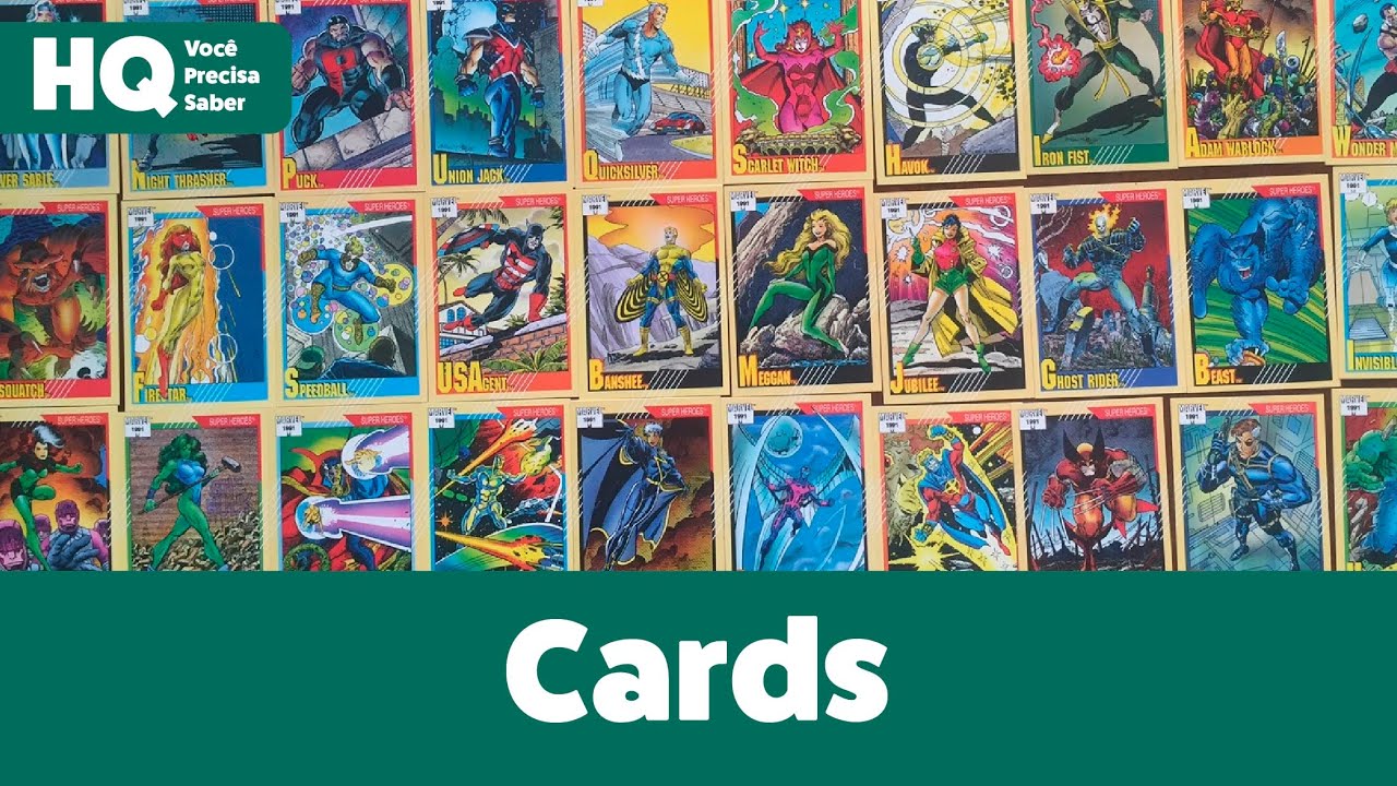その他 MARCEL McARTHUR 1987 Cards da Marvel dos anos 90 - YouTube