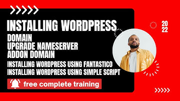 How to install WordPress for beginners | Installing WordPress using scripts & fantastico | WordPress
