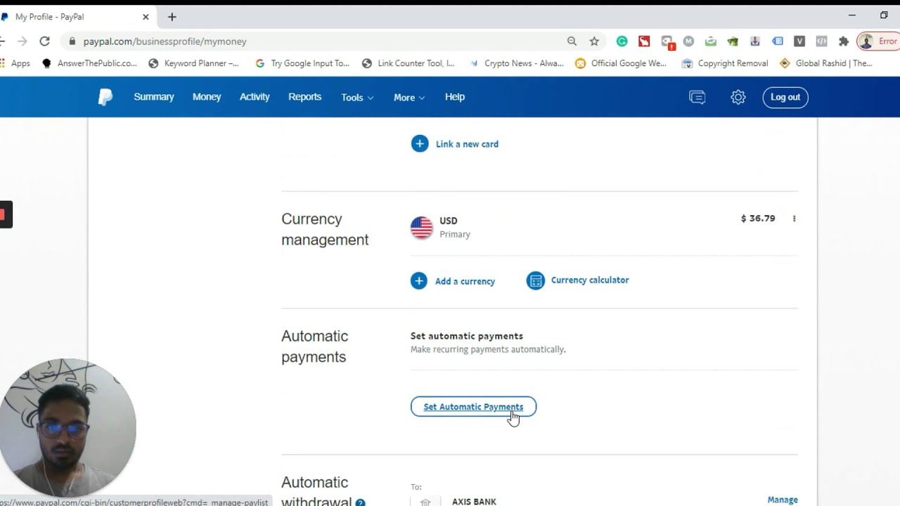 How To Change PayPal s Default Currency Conversion Setting YouTube