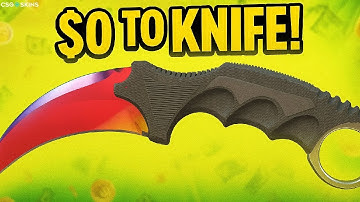 STARTING FROM NOTHING TO KNIFE! 🤯💰