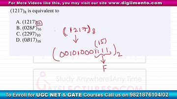 ISRO Previous Year Questions of exam 2017 - Q57 with solution