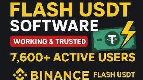 Flash USDT Software 2025 | Send & Transfer Unlimited USDT Instantly | TRC20 | ERC20 | BEP20