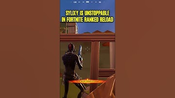 Sylixy Is UNSTOPPABLE In FORTNITE RANKED RELOAD🎯