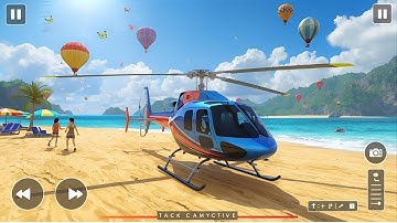 Helicopter Rescue Simulator 3D | Real Helicopter Rescue Gameplay | Flight Simulator Android 2025