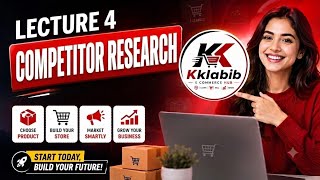 Lecture 4: eBay Competitor Research Strategy 2026 | How to Find & Analyze Competitors