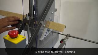 Further developments on the EEVV-3 Electric edge protector cutter