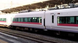 E651系水カツK1編成土浦駅高速入線