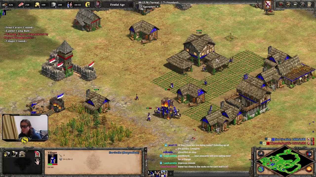 So Many Knights! | Land Madness | Burgundians vs Poles (22 nov/2023)