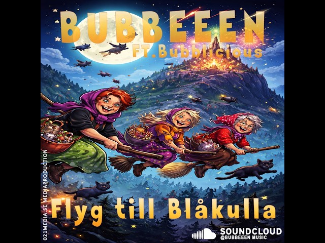 Bubbeeen Ft. Bubblicious - Flyg till Blåkulla