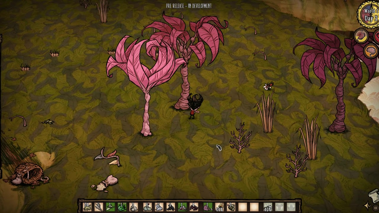 Don't Starve Hamlet Beta gameplay