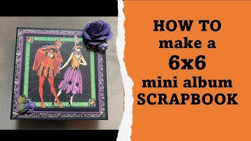 Tutorial 🤩| 6 x 6 Trifold Mini Waterfall ALBUM PART 3