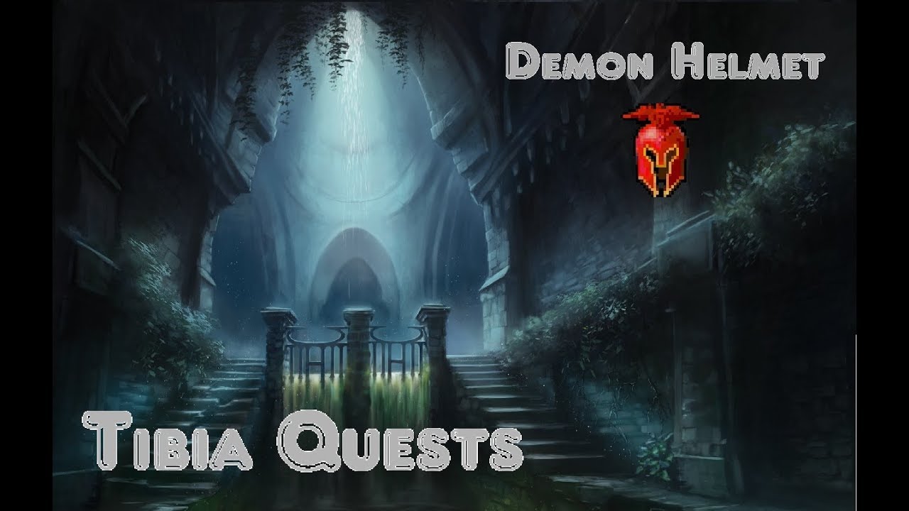 Tibia Quests - Demon Helmet - YouTube
