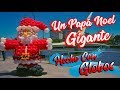 Papá Noel GIGANTE hecho con globos (Globoflexia) 🎁 Selva Luz