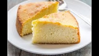 Eggless moist sponge cake in tamil|vanilla|soft fluffy|tea cake|bakery style|