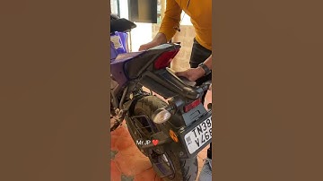 Tail Tidy installation R15 V3 🔥#bike #shorts #r15v3 #yamaha #bikemodification #tailtidy