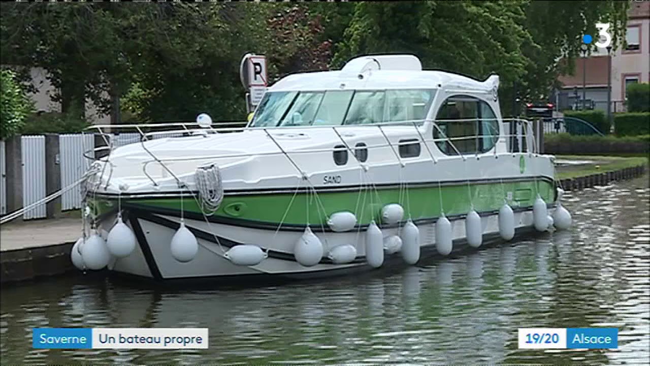 Le premier bateau fluvial à propulsion électrique