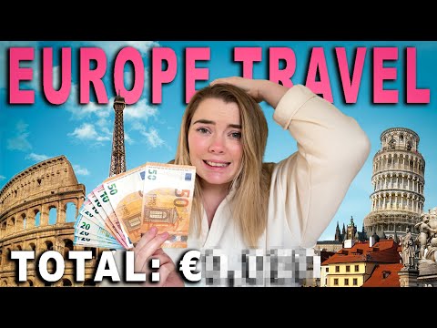 How much does it REALLY cost? (Backpacking Europe on a Budget 2023)