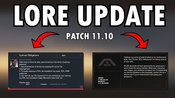 LORE UPDATE // CLOVE NERFED // PATCH 11.10