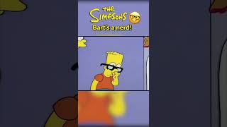 Bart's A Nerd! | The Simpsons #Shorts