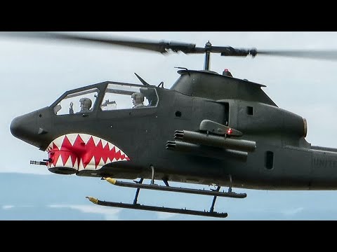 European Helicopter Show 2014 - EC120, AH1 Cobra, Enstrom 480B, BO105, EC135, B206, CH77, Mi2, Mi8..