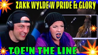 ZAKK WYLDE W PRIDE &amp; GLORY - TOE&#39;N THE LINE 1994 | PART 1 | THE WOLF HUNTERZ REACTIONS