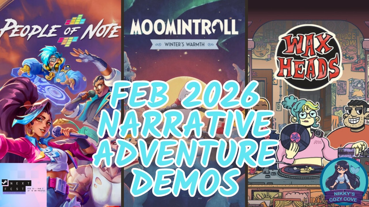 Steam Next Fest Narrative Adventure Games!