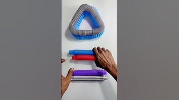 Relaxing and Creating ASMR POP-TUBE #asmr #satisfyingvideos #relaxing #oddasmr #insideout #creative