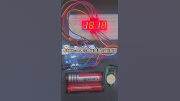 Làm đồng hồ số thời gian thực bằng Arduino ⏰ LED 7 đoạn cực đẹp! #shorts #arduino #diy #diyprojects