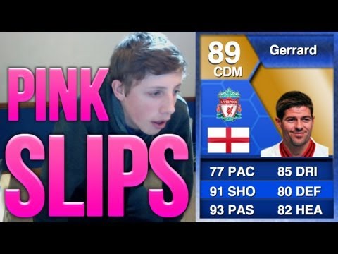 Team Of The Season PINK SLIPS - BLUE GERRARD - Fifa 13 Ultimate Team