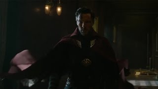 Benedict Cumberbatch's Reaction to Wearing Doctor Strange's Cloak for the First Time
